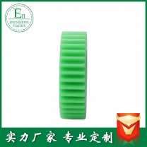 環(huán)保衛(wèi)無(wú)毒耐磨耐低溫綠色UHMW-PE星輪
